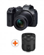 Kamera bez ogledala Canon - EOS R7, RF-S 18-150mm IS STM, Black + Objektiv Canon - RF 85mm f/2 Macro IS STM